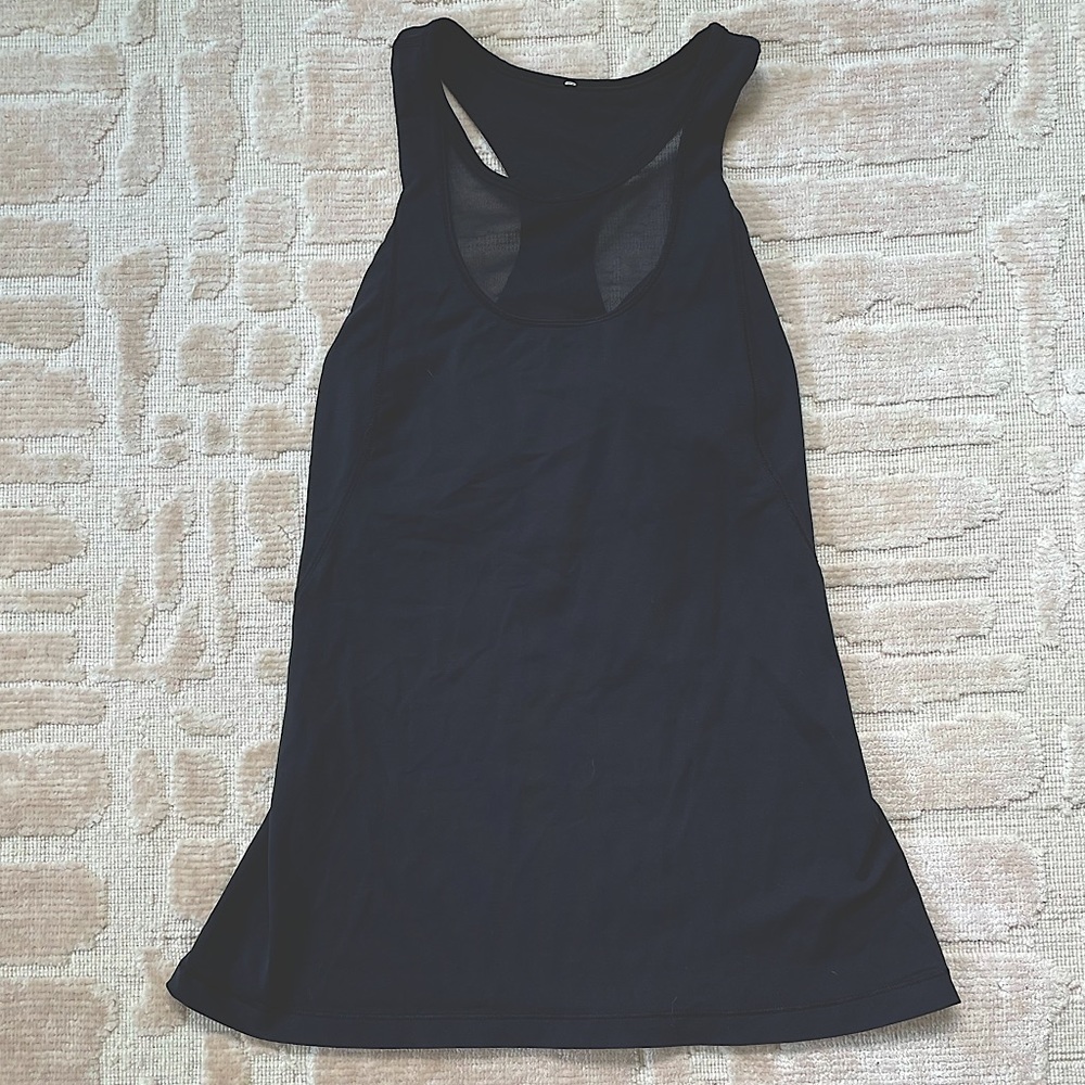 Lululemon black racer back tank
